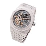 Audemars Piguet Royal Oak Double Balance Wheel Openworked 15407ST.OO.1220ST.01 (2022) - Transparent dial 41 mm Steel case (2/4)