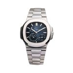Patek Philippe Nautilus 5712/1A-001 (Onbekend (willekeurig serienummer)) - Blauw wijzerplaat 40mm Staal (1/1)