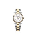 Rolex Datejust 36 126233 (2025) - Wit wijzerplaat 36mm Goud/Staal (1/1)