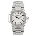 Patek Philippe Nautilus 5711/1A-011 (2014) - White dial 40 mm Steel case (1/8)