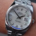 Rolex Datejust 36 116234 (2018) - Parelmoer wijzerplaat 36mm Staal (1/8)