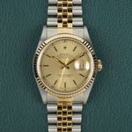Rolex Datejust 36 16233 (1997) - 36 mm Gold/Steel case (3/8)