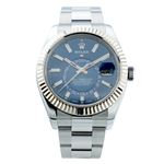 Rolex Sky-Dweller 326934 (2018) - Blue dial 42 mm Steel case (1/8)