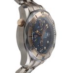 Omega Seamaster Diver 300 M 2296.80.00 (1985) - Blue dial 42 mm Titanium case (7/8)