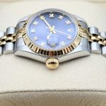 Rolex Lady-Datejust 69173 (1998) - Blauw wijzerplaat 26mm Goud/Staal (5/8)