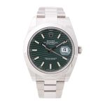 Rolex Datejust 41 126300 (2023) - Green dial 41 mm Steel case (1/4)