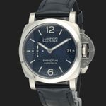 Panerai Luminor Marina PAM01370 (2024) - Blauw wijzerplaat 40mm Staal (1/8)