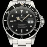 Rolex Submariner Date 168000 (1987) - Black dial 40 mm Steel case (1/8)