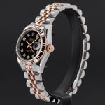 Rolex Lady-Datejust 179171 (2009) - Black dial 26 mm Gold/Steel case (4/4)