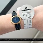 Rolex Cellini 4081 (1989) - Blauw wijzerplaat 25mm Geelgoud (2/8)