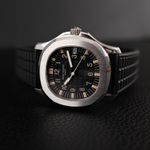 Patek Philippe Aquanaut 5066 (1999) - Black dial 36 mm Steel case (4/8)