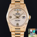 Rolex Day-Date 36 18238 (1990) - 36 mm Yellow Gold case (1/8)