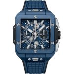 Hublot Square Bang 821.EX.5170.RX (2025) - Transparent dial 42 mm Ceramic case (1/1)