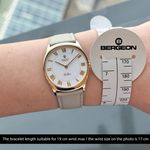 Rolex Cellini 4133 (1981) - Blue dial 31 mm Yellow Gold case (2/8)