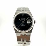 Rolex Datejust Oysterquartz 17014 (1982) - Zwart wijzerplaat 36mm Staal (1/1)