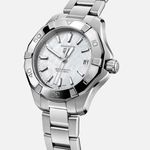 TAG Heuer Aquaracer Lady WBP1312.BA0005 (2024) - Parelmoer wijzerplaat 34mm Staal (1/1)