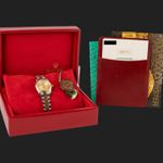 Rolex Lady-Datejust 69173 (1992) - Champagne dial 26 mm Gold/Steel case (8/8)