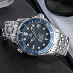 Omega Seamaster Diver 300 M 2551.80.00 (2006) - Blauw wijzerplaat 36mm Staal (2/8)