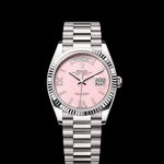 Rolex Day-Date 36 128239 (2023) - Pink dial 43 mm White Gold case (1/1)