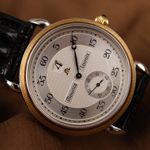 Maurice Lacroix Aikon AI6006-PVY11-170-1 (1993) - Pearl dial 35 mm Gold/Steel case (1/8)