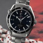 Omega Seamaster Planet Ocean 222.30.46.20.01.001 (Onbekend (willekeurig serienummer)) - Zwart wijzerplaat 46mm Staal (3/8)