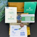 Rolex Oyster Perpetual Date 15200 (1996) - Blue dial 34 mm Steel case (2/8)