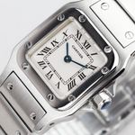Cartier Santos 9057930 (Unknown (random serial)) - White dial 24 mm Steel case (5/7)