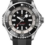 Breitling Superocean A17378211B1S1 (2026) - Zwart wijzerplaat 46mm Staal (1/1)