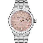 Maurice Lacroix Aikon AI6008-SS002-730-1 (2024) - Pink dial 42 mm Steel case (1/3)