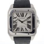 Cartier Santos 100 2656 (Onbekend (willekeurig serienummer)) - 38mm Staal (1/3)
