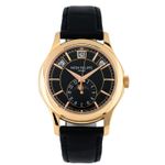 Patek Philippe Annual Calendar 5205R-010 (Unknown (random serial)) - Black dial 40 mm Rose Gold case (1/8)
