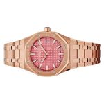 Audemars Piguet Royal Oak Selfwinding 77450OR.OO.1361OR.01 (2025) - Roze wijzerplaat 34mm Roségoud (5/6)