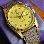 Rolex Datejust 36 16018 (1984) - Yellow dial 36 mm Yellow Gold case (1/5)