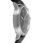 IWC Pilot Chronograph IW374101 (1995) - Zwart wijzerplaat 36mm Staal (6/8)