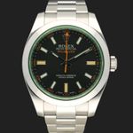 Rolex Milgauss 116400GV (2017) - 40mm Staal (3/8)