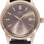 IWC Ingenieur Automatic IW323312 (Onbekend (willekeurig serienummer)) - Bruin wijzerplaat 43mm Roségoud (1/5)