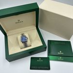 Rolex Datejust 31 278274 (Unknown (random serial)) - Blue dial 31 mm Steel case (2/8)