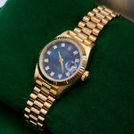 Rolex Lady-Datejust 79178 (1990) - Champagne dial 26 mm Yellow Gold case (3/4)