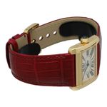 Cartier Tank Divan 2601 (2006) - Wit wijzerplaat 32mm Geelgoud (9/14)
