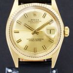 Rolex Datejust 1601 (1971) - Gold dial 36 mm Yellow Gold case (1/8)
