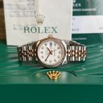 Rolex Lady-Datejust 179171 (2006) - Wit wijzerplaat 26mm Goud/Staal (2/8)