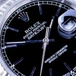 Rolex Datejust 36 16234 (1990) - Black dial 36 mm Steel case (2/7)