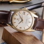 Omega Seamaster 14701 (1960) - Zilver wijzerplaat 34mm Goud/Staal (2/8)