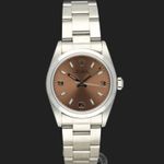 Rolex Oyster Perpetual 31 77080 (2000) - Roze wijzerplaat 31mm Staal (3/8)