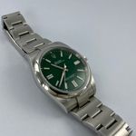 Rolex Oyster Perpetual 41 124300 (2020) - Green dial 41 mm Steel case (6/8)