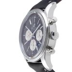 Breitling Transocean Chronograph AB0152 (Onbekend (willekeurig serienummer)) - Zwart wijzerplaat 43mm Staal (6/8)