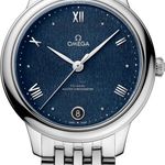 Omega De Ville 434.10.34.20.03.002 (2024) - Blue dial 34 mm Steel case (1/1)