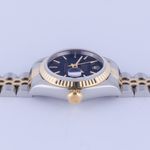 Rolex Lady-Datejust 69173 (1996) - Black dial 26 mm Gold/Steel case (6/8)