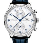 IWC Portuguese Chronograph IW371605 (2026) - Silver dial 41 mm Steel case (1/1)