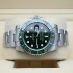 Rolex Submariner Date 116610LV (2013) - Green dial 40 mm Steel case (5/7)